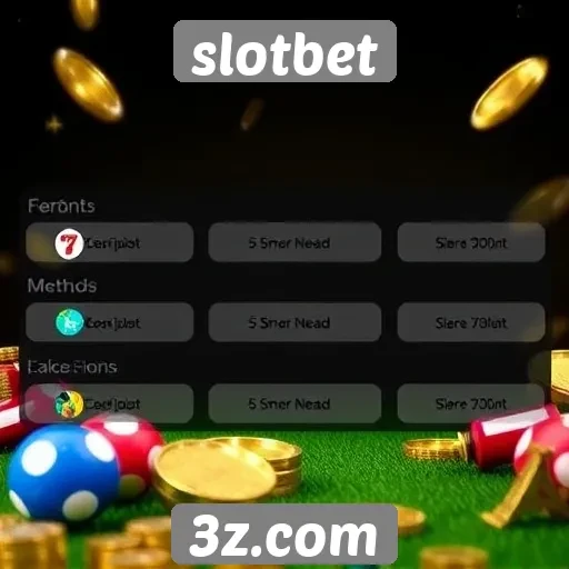 Métodos de pagamento disponíveis no slotbet