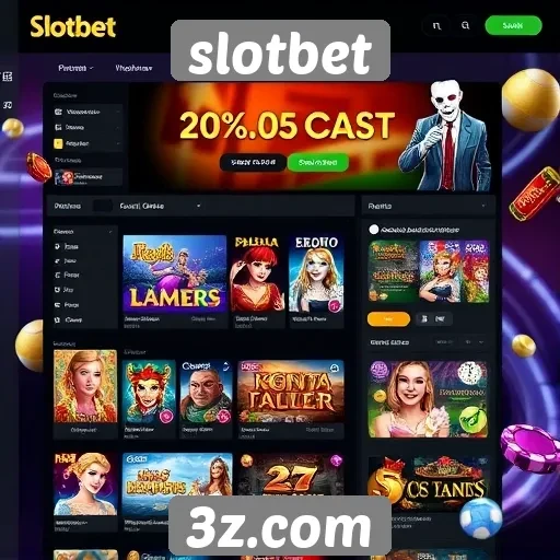 Interface do usuário e experiência no Slotbet